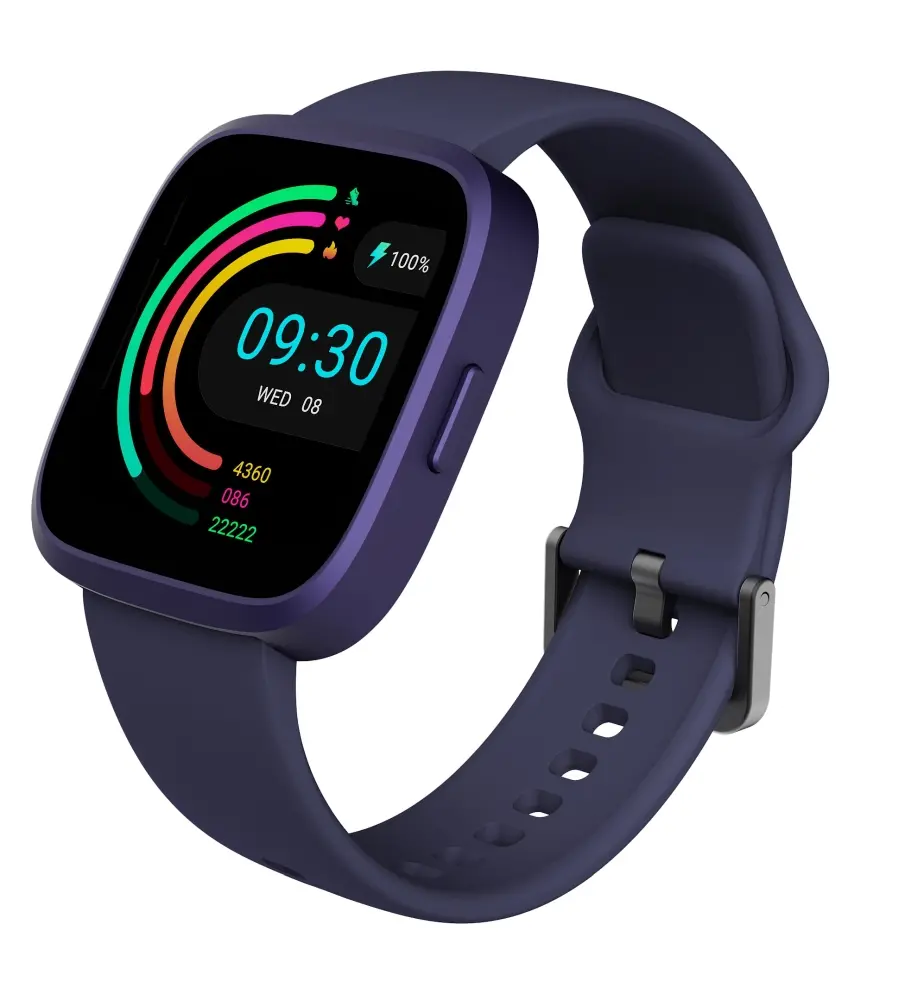 Ρολόι, HiFuture Edge Μωβ, 1.72" οθόνη HD, με διπλό πυρήνα, ελαφρύ πλαίσιο αλουμινίου αεροδιαστημικής ποιότητας, κλήσεις Bluetooth, τρισδιάστατη - image 1