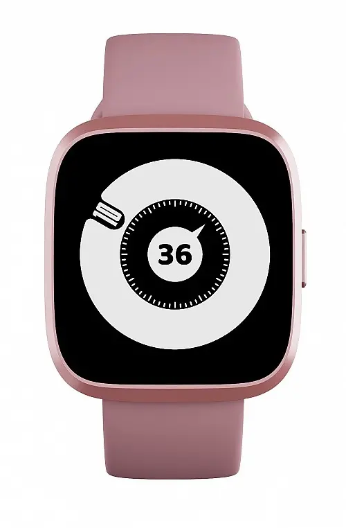 Часовник, HiFuture Edge Pink, 1.72" HD Display, Powered by Dual Core, Aerospace-Grade Ultra Light Aluminum Frame, Bluetooth Call, 3D User Interface, 1ATM Waterproof, 24/7 True Heart Rate & Blood Oxygen Sensor, 100+ Sports Mode, Up to 7 days daily use