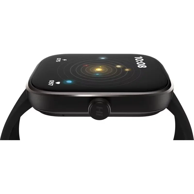 Часовник, HiFuture Lume Pro Black Coffee, 1.85 " AMOLED, Always on Display, Powered by Dual Core, Aerospace-Grade Ultra Light Aluminum Frame, Bluetooth Call, 3D User Interface, 1ATM Waterproof, 24/7 True Heart Rate & Blood Oxygen Sensor, 100+ Sports Mode, Up to 7d - image 2