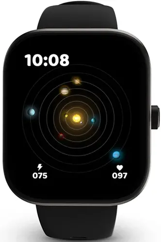 Ceas, HiFuture Lume Pro Negru cafea, 1.85 " AMOLED, Always on Display, cu procesor dual core, cadru din aluminiu ultrausor de calitate aerospațială - 1