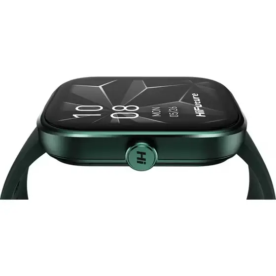 Часовник, HiFuture Lume Pro Dark Green1, 85 " AMOLED, Always on Display, Powered by Dual Core, Aerospace-Grade Ultra Light Aluminum Frame, Bluetooth Call, 3D User Interface, 1ATM Waterproof, 24/7 True Heart Rate & Blood Oxygen Sensor, 100+Sports Mode, Up to 7 days - image 2