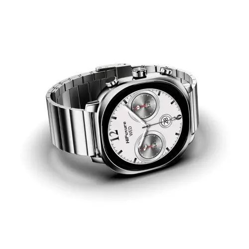 Часовник, HiFuture AIX  Silver,  1.43"AMOLED, 466*466, Powered by Dual Core & Syntra AI, Bluetooth Call, 1ATM Waterproof, Sixth Generation Health Sensor, Stainless Steel, Up to 10 days daily use - image 3