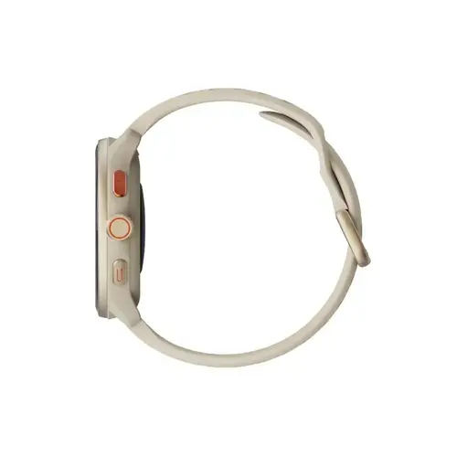 Часовник, HiFuture Vela Latte, 1.43" AMOLED, GPS +Compass + Altimeter, 466*466, Support Local Music(100M Space), Support AI Coach for Training, Powered by Dual Core, Bluetooth Call, 5ATM Waterproof, 24/7 True Heart Rate & Blood, Oxygen Sensor, Up to 10 days daily - image 1