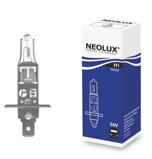 АВТОМОБИЛНА ЛАМПА N466 H1 70W 24V P14,5S BOX NEOLUX OSRAM