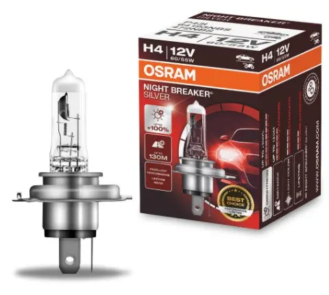 АВТОМОБИЛНА ЛАМПА 64193NBS H4 60/55W 12V P43T BOX OSRAM