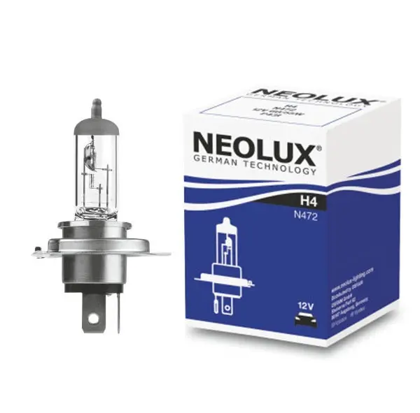 АВТОМОБИЛНА ЛАМПА N472 H4 60/55W 12V P43T BOX NEOLUX OSRAM