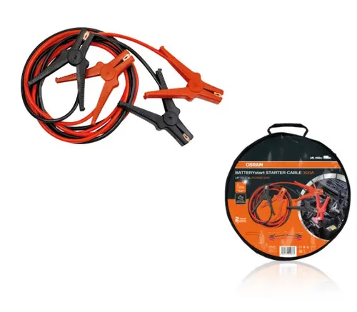 Καλώδια εκκίνησης OSC160 300A έως 3.5L 6/12V AL OSRAM - 1