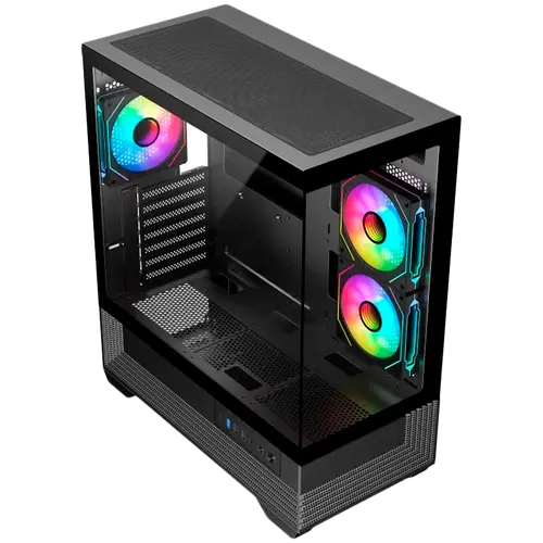 Chassis V-GAMING DARK REAPER VG-DR3F USB3.0 USB2.0 Type C without PSU Black - image 1