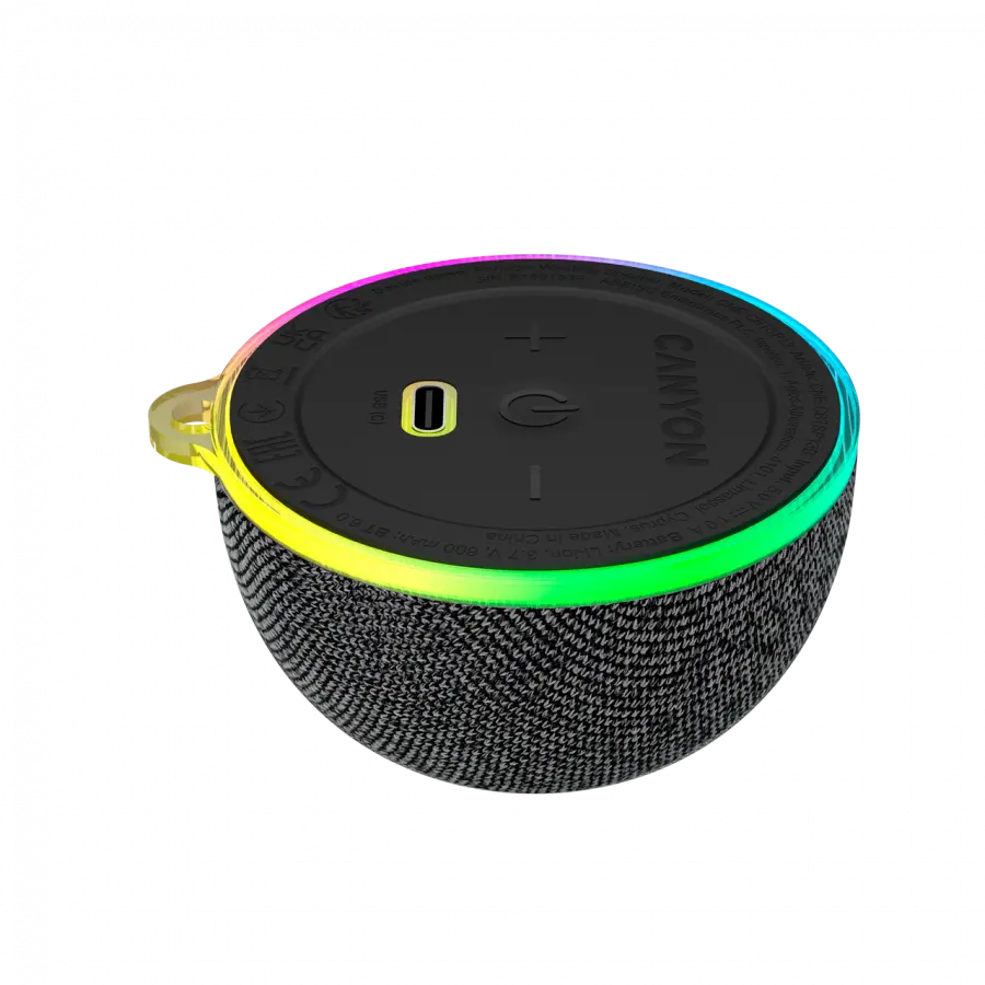 CANYON Boxă magnetică Bluetooth OnMove 13 5W Neagră - image 2
