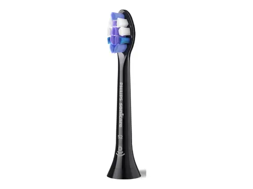 PHILIPS ανταλλακτικές κεφαλές Sonicare S2 Sensitive 6τεμ μαύρες - 1