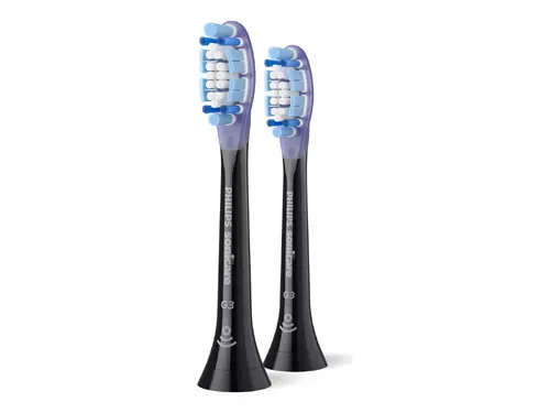 PHILIPS Σετ ανταλλακτικών κεφαλών Sonicare Premium Gum Care 2τεμ μαύρες - 1