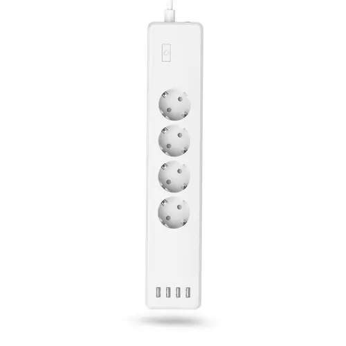 HAMA Prelungitor inteligent Wi-Fi 2.4Ghz, 4 prize, 4xUSB, 1.7 m, alb - 2
