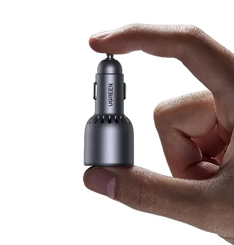 ЗАРЯДНО ЗА КОЛА 2xUSB-C+1xUSB A,75W EC703 UGREEN - image 1