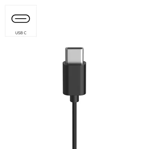 HAMA Ακουστικά με μικρόφωνο "Fun C", USB-C, οδηγός καλωδίου από τη μία πλευρά, μαύρα - 9