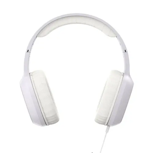HAMA Ακουστικά με μικρόφωνο "Fun C", USB-C, οδηγός καλωδίου από τη μία πλευρά, λευκά - 2