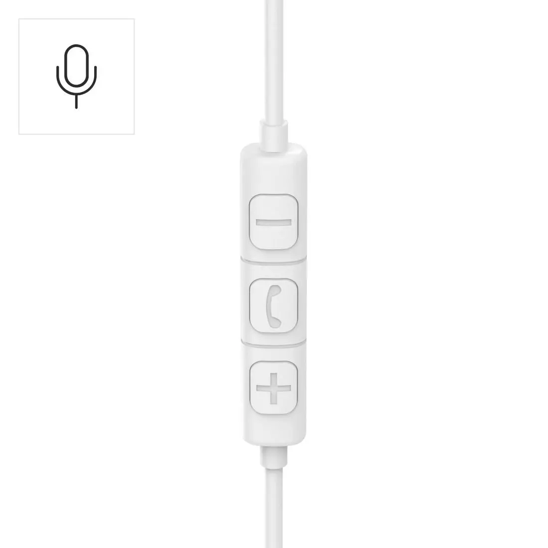 HAMA Слушалки с микрофон "Fun C", USB-C, водач за кабел от едната страна, бели - image 9