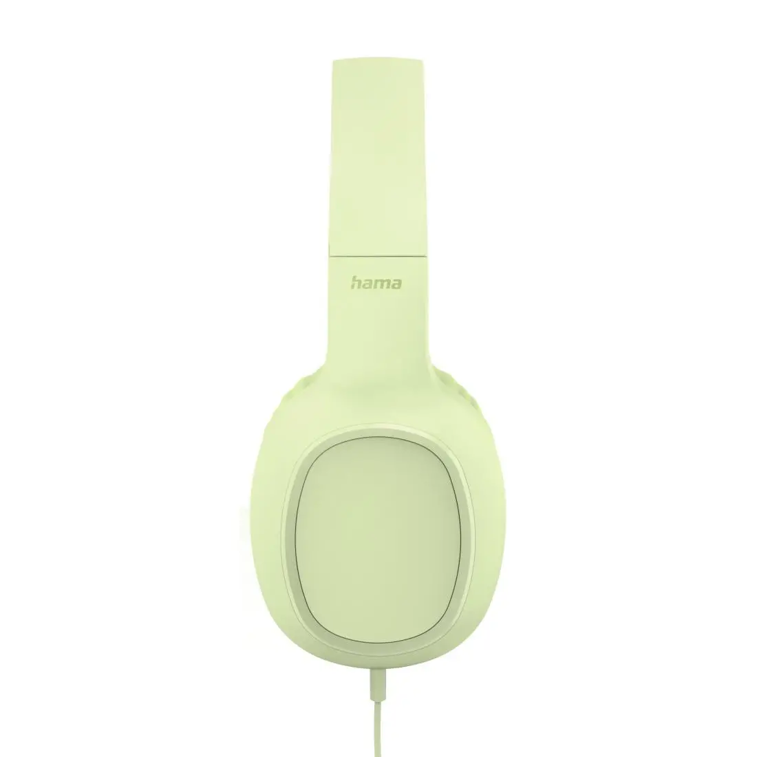 HAMA Слушалки с микрофон "Fun C", USB-C, водач за кабел от едната страна, зелени - image 2