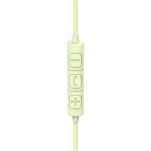HAMA Căști cu microfon "Fun C", USB-C, ghidaj de cablu pe o singură parte, verzi - 6