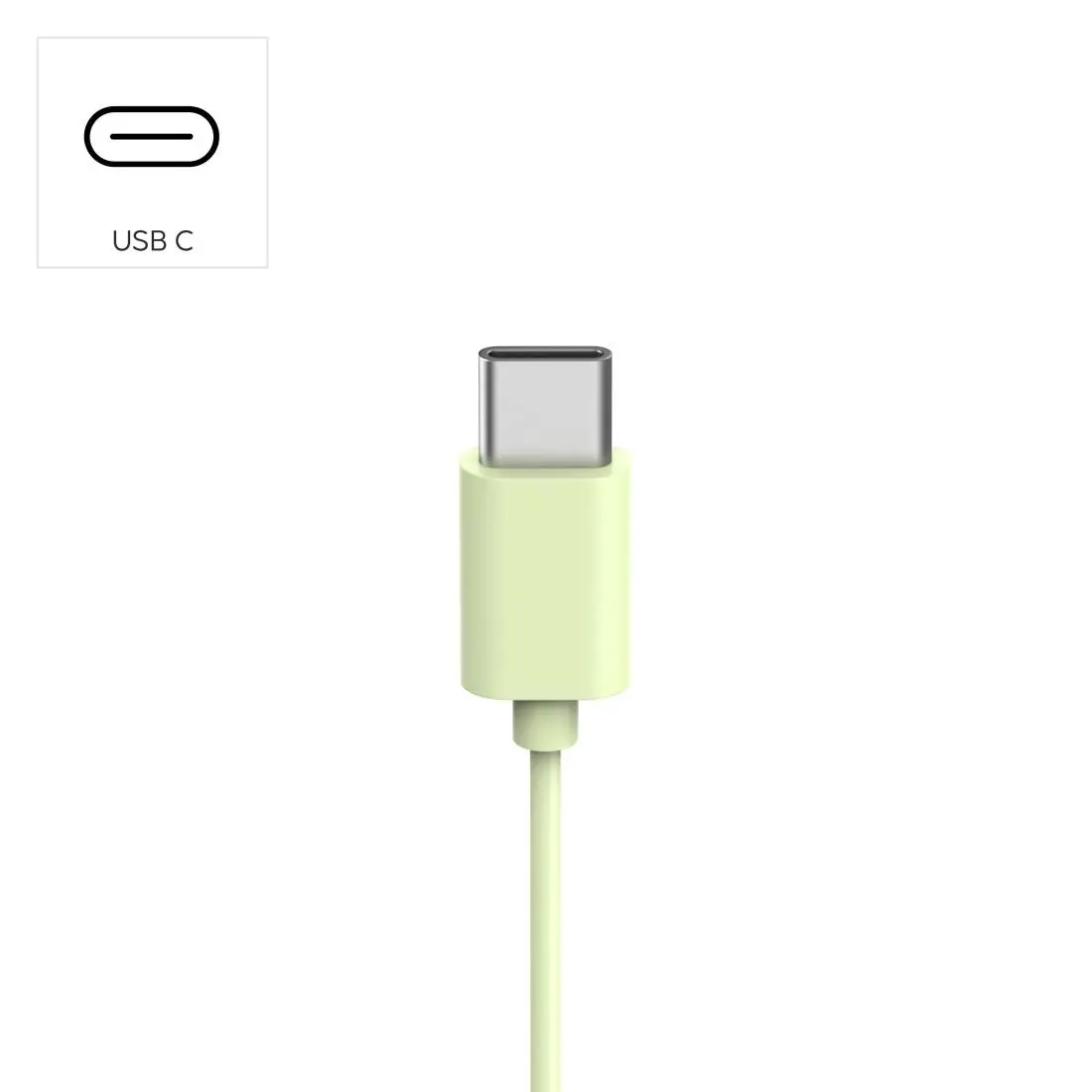 HAMA Ακουστικά με μικρόφωνο "Fun C", USB-C, οδηγός καλωδίου από τη μία πλευρά, πράσινα - image 8