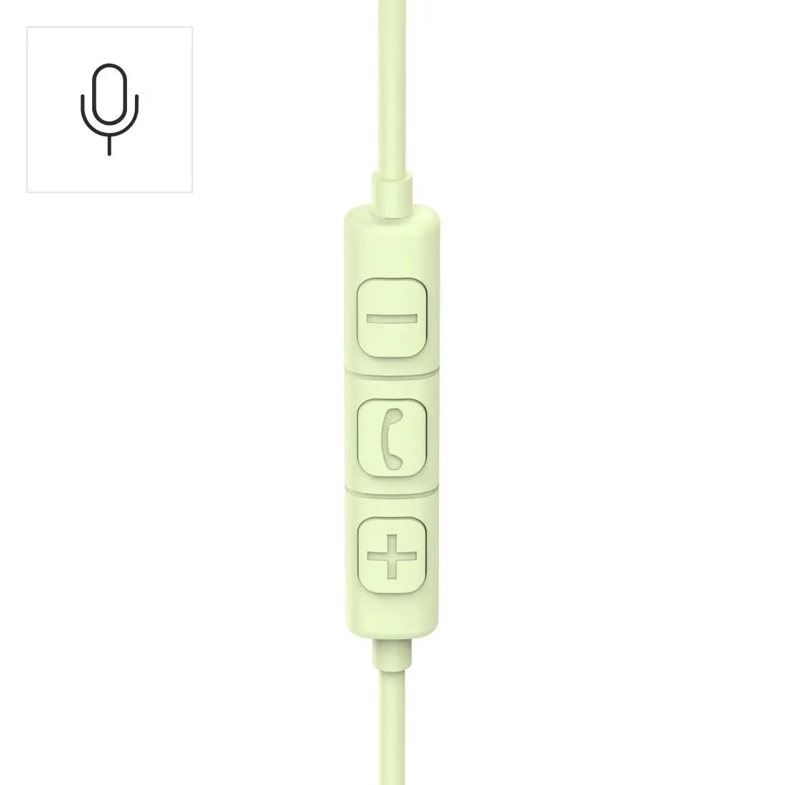 HAMA Слушалки с микрофон "Fun C", USB-C, водач за кабел от едната страна, зелени - image 9