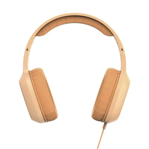 HAMA Слушалки с микрофон "Fun C", USB-C, водач за кабел от едната страна, Оранжев - image 1