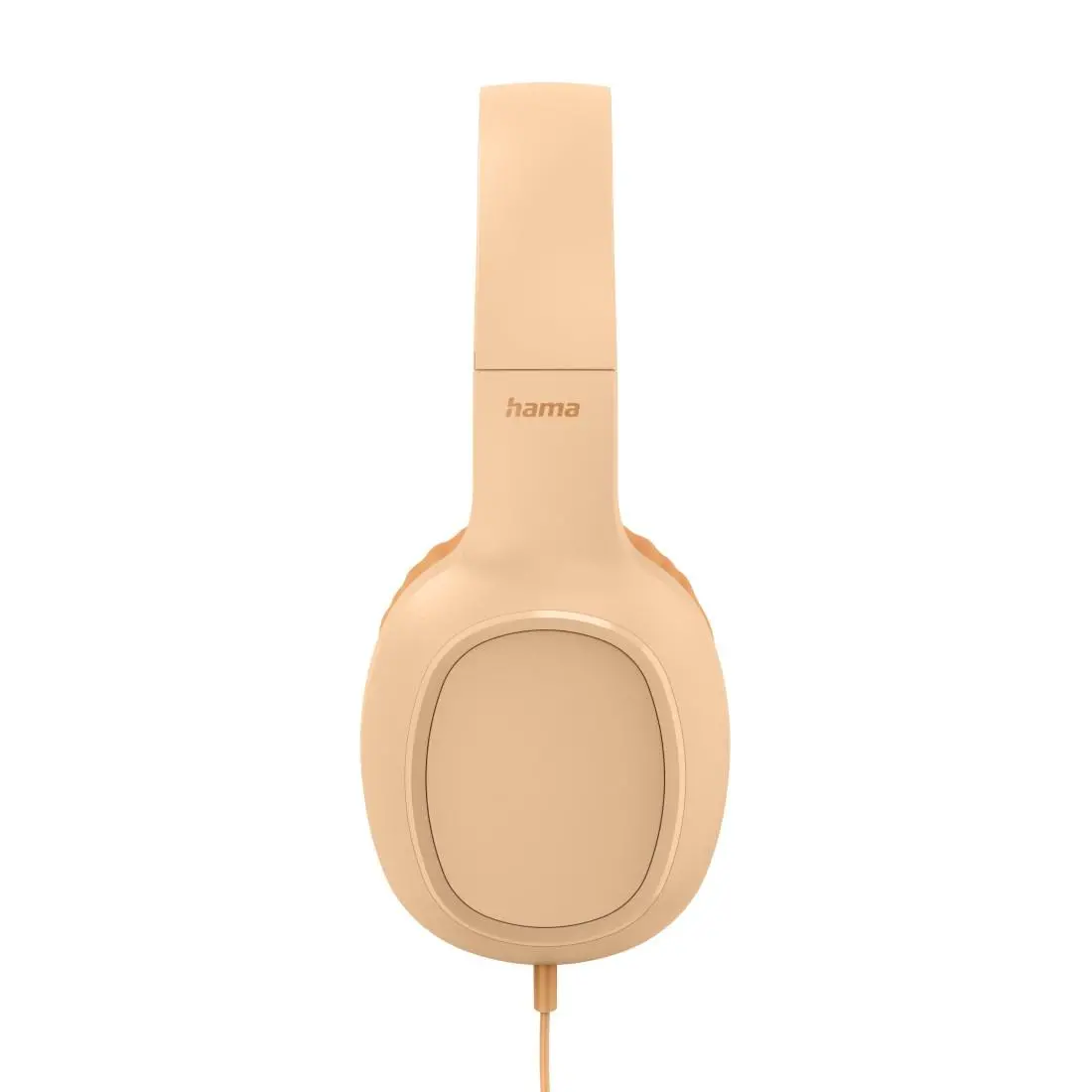 HAMA Слушалки с микрофон "Fun C", USB-C, водач за кабел от едната страна, Оранжев - image 2