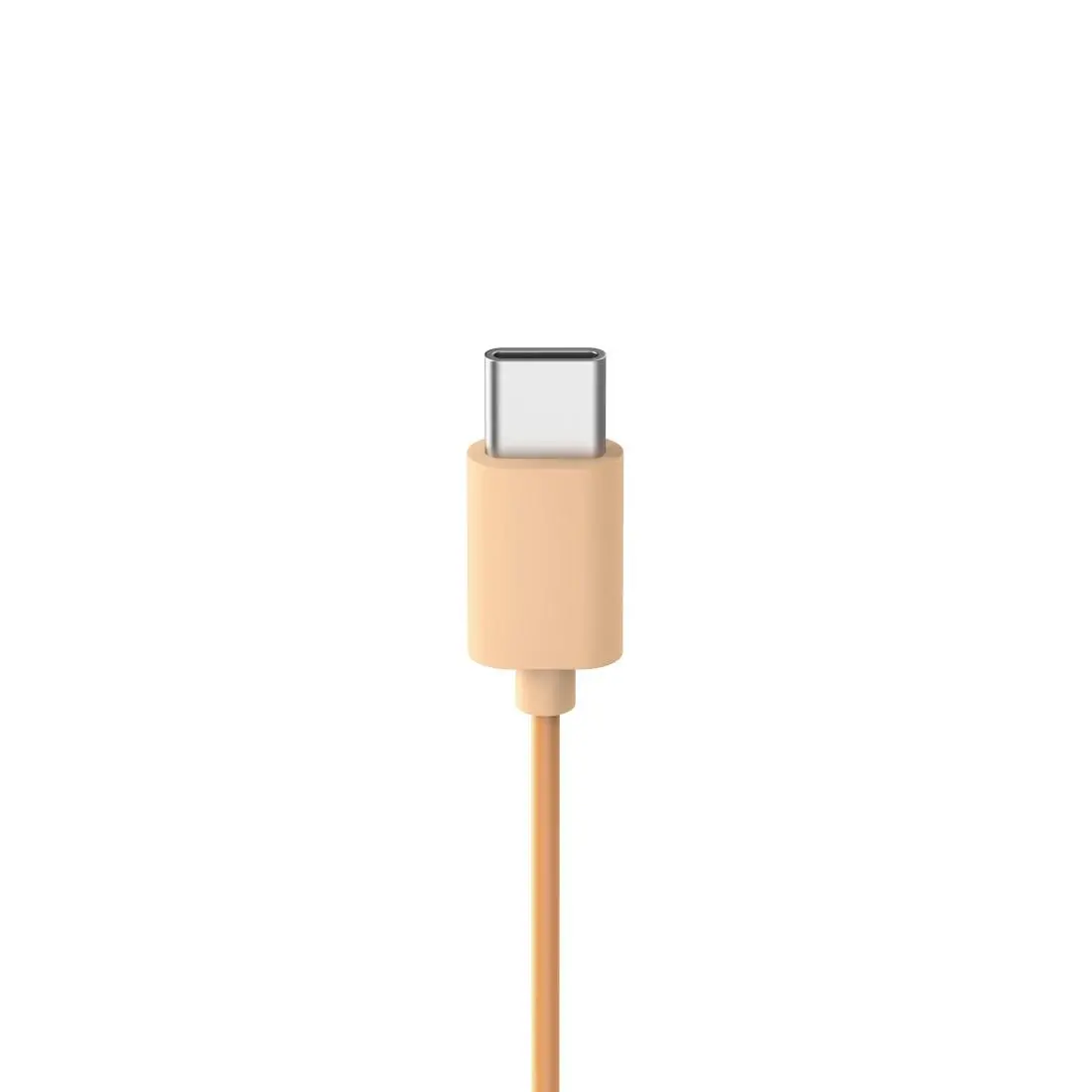 HAMA Ακουστικά με μικρόφωνο "Fun C", USB-C, οδηγός καλωδίου από τη μία πλευρά, Πορτοκαλί - image 4