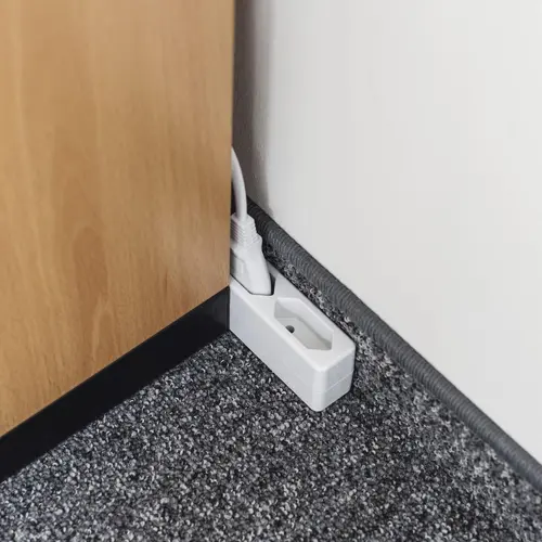 HAMA Разклонител, 3-гнезда, 2,5 м, бял - image 2