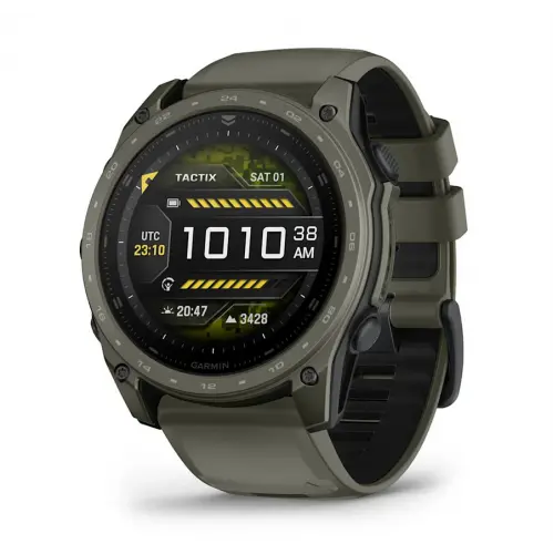 Garmin tactix® 8 – 51 mm, AMOLED - Include Applied Ballistics Ultralight™ Solver și acoperire Olive Drab Cerakote® 010-04553-11