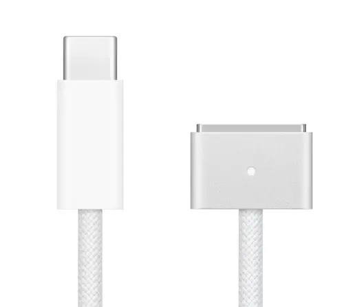 Кабел, Apple USB-C to MagSafe 3 Cable (2m) - Silver - image 1