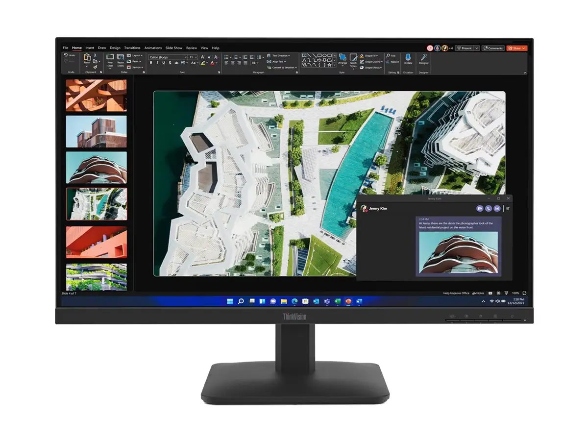 Монитор, Lenovo ThinkVision S27-4e 27" IPS WLED, 1920x1080, 16:9, 4ms, 100Hz, 300 cd/m?, 1500:1, HDMI, VG, Tilt Stand
