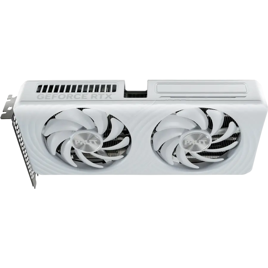 PALIT GeForce RTX 5060Ti White OC 8GB GDDR7 128 bit, 1x HDMI 2.1b, 3x DP 2.1b, 2 Fan, 1x 8-pin pwr connector, 600W, 262.1 x 126.3 x 40.1 mm, NE7506TU19P1-GB2062M - image 2