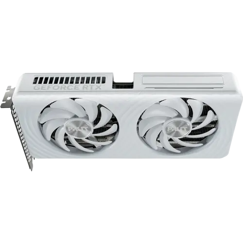 PALIT GeForce RTX 5060Ti White OC 8GB GDDR7 128 bit, 1x HDMI 2.1b, 3x DP 2.1b, 2 Fan, 1x 8-pin pwr connector, 600W, 262.1 x 126.3 x 40.1 mm, NE7506TU19P1-GB2062M - image 2