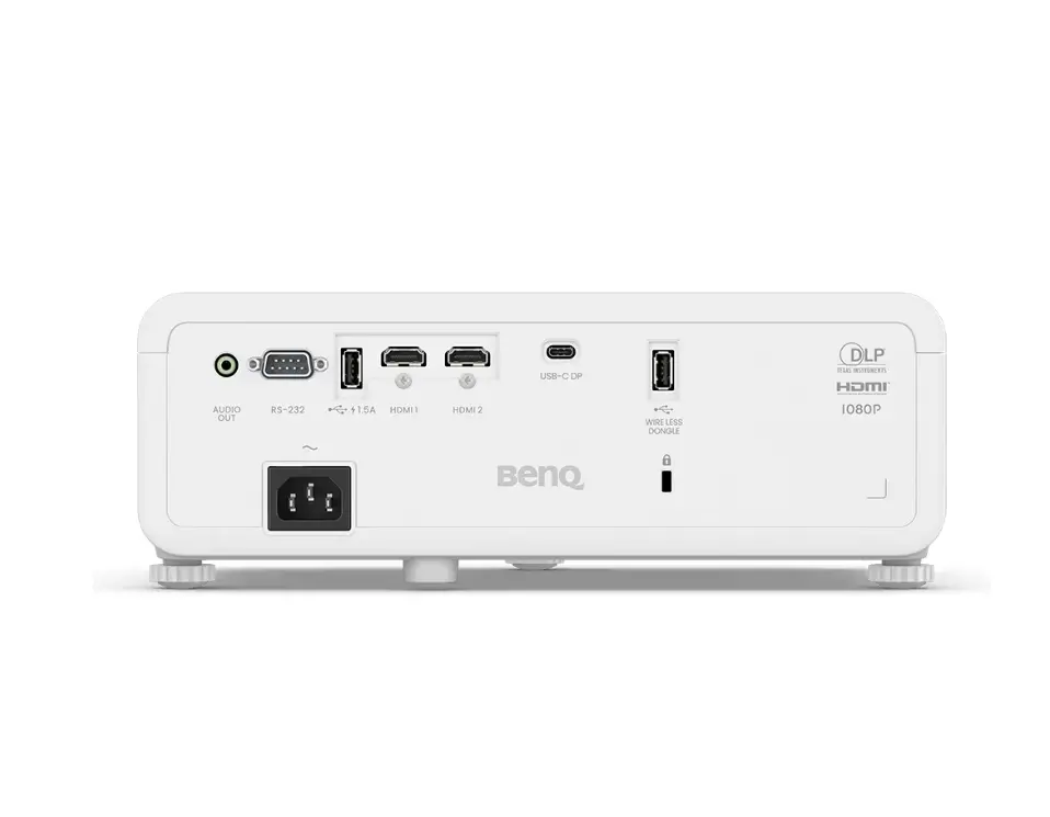 Мултимедиен проектор, BenQ LH650 DLP, FHD 1080P, 4000 ANSI lumens, Laser, 3000000: 1, TR 1.15~1.5, HDMI x2, RS232 x1, USB Type A x3, USB TYPE C x1, Audio out x1, 10W speaker, Smart Eco, Optional Wireless Projection - image 1