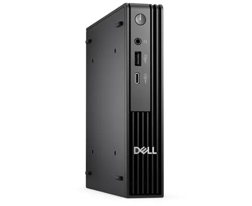 Настолен компютър, Dell Pro Micro QCM1255, AMD Ryzen 5 8500GE (6 cores, up to 5.0GHz), 16 GB: 1 x 16 GB, DDR5, up to 4800 MT/s, 512GB SSD, Integrated Graphics, Wi-Fi 6, Bulgarian Keyboard&Mouse, 65W, Ubuntu, 3Y PS