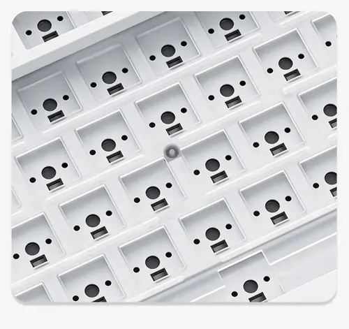 Ajazz геймърска механична клавиатура Gaming Mechanical Keyboard AK820 - Red Switches [Linear] (English US), Black, White Backlight - image 8
