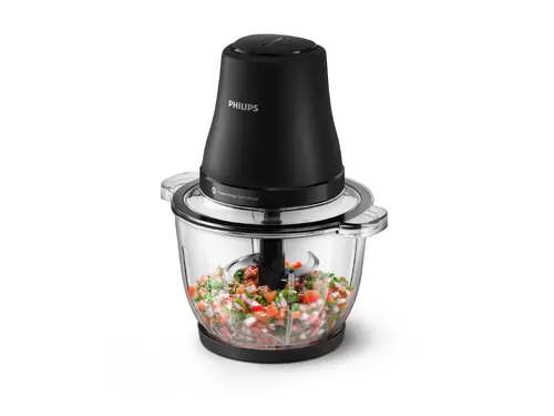 PHILIPS Уред за нарязване Series 3000 450W PowerChop technology купа 2л 2 скорости - image 1