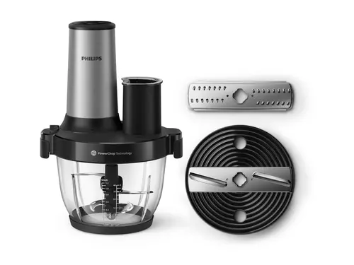 PHILIPS Уред за нарязване 3в1 Series 3000 450W PowerChop technology купа 2л 4 скорости - image 1