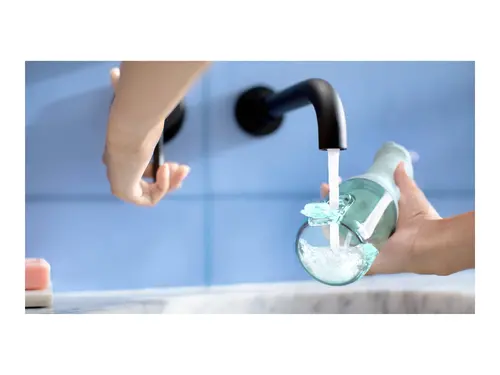 PHILIPS Power Flosser 3000 fără fir 2 moduri de curățare 3 intensități rezervor de 250ml ușor de umplut verde mentă - 8