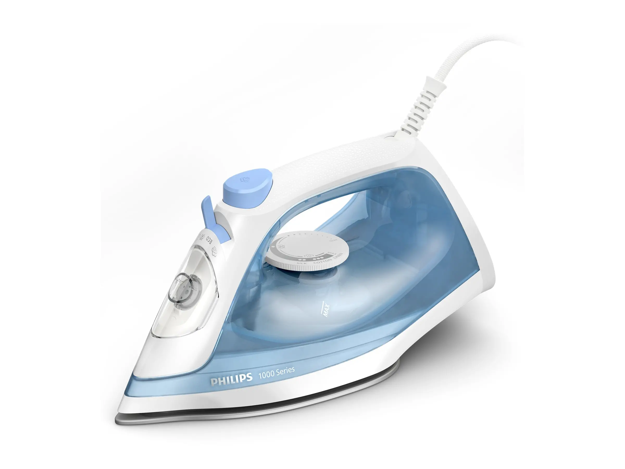 PHILIPS Σίδερο ατμού Series 1000 2000W 20g/min 90g ώθηση ατμού μπλε