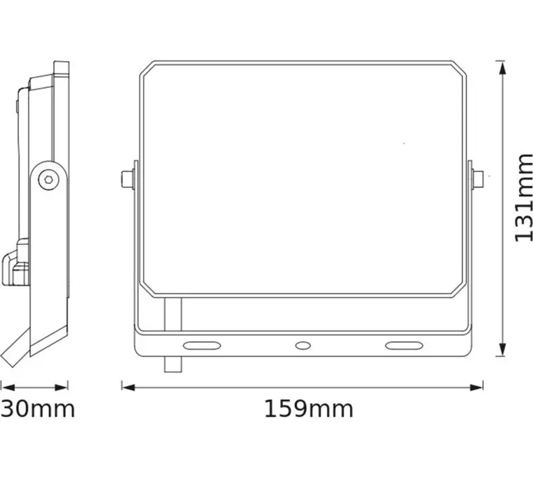 LED ПРОЖЕКТОР FLOODLIGHT LUX 30W 865 BLACK LEDVANCE - image 2
