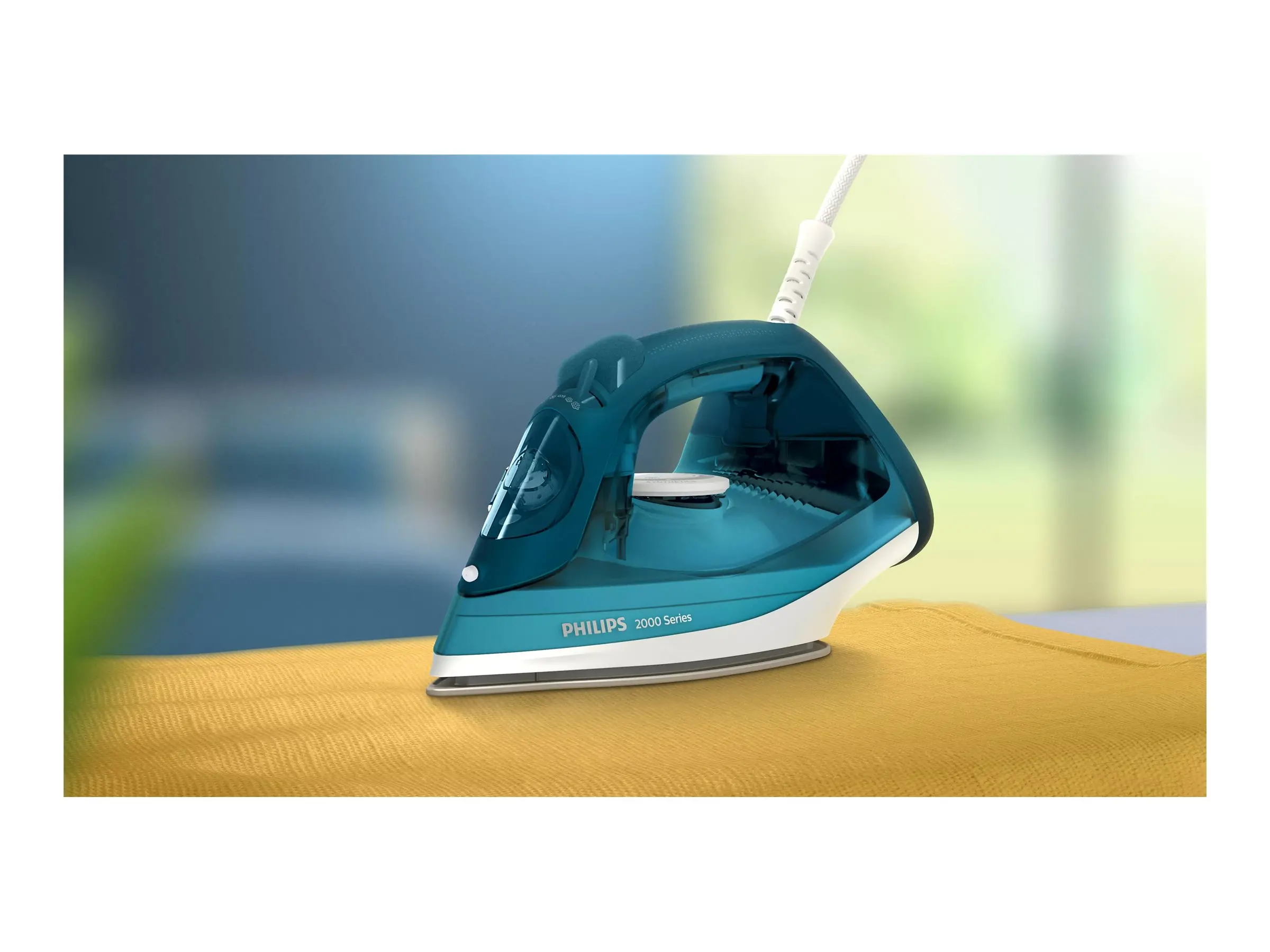 PHILIPS Fier de călcat cu abur Series 2000 25g/min 130g steam boost albastru - image 4