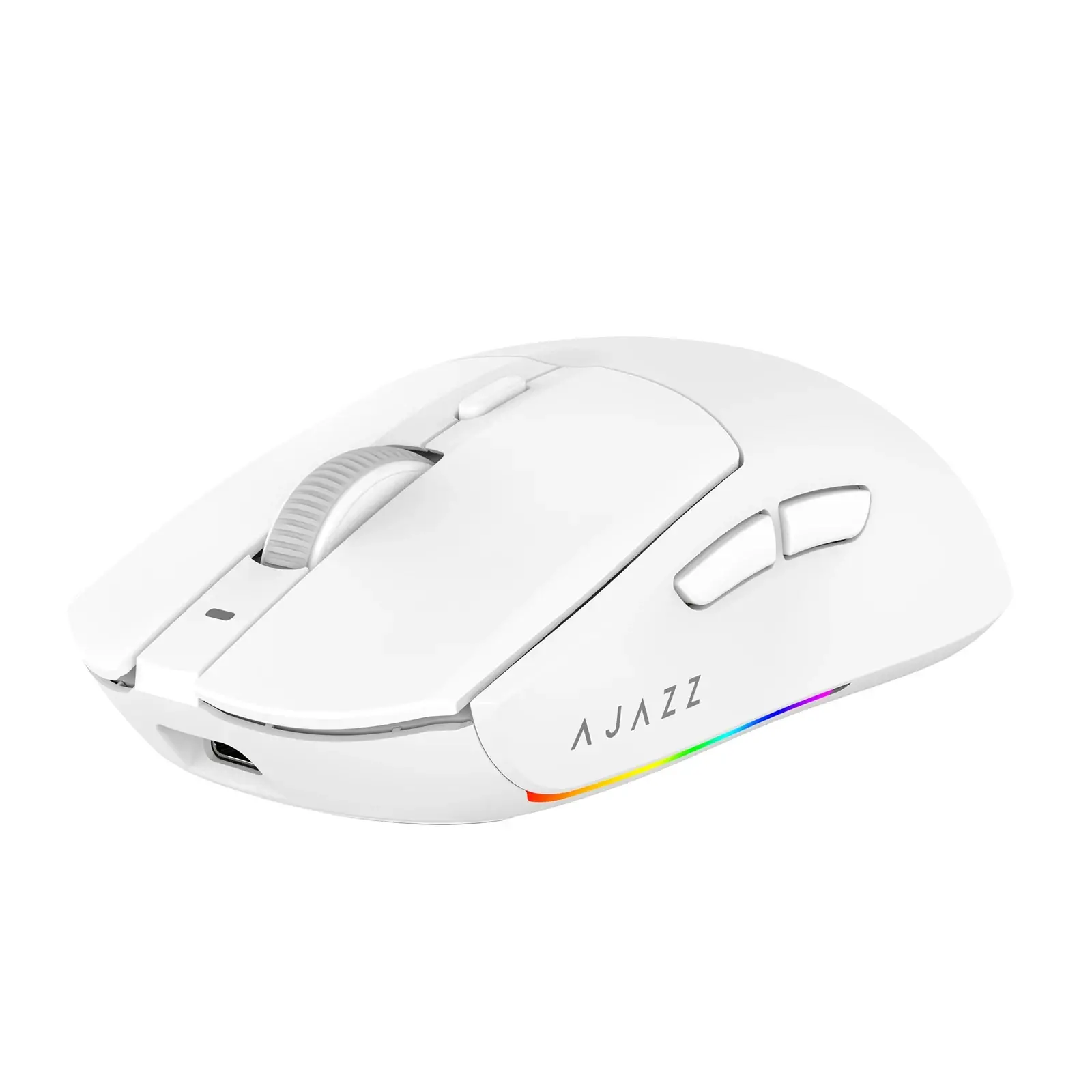 Ajazz професионална геймърска мишка AJ139 V2 MC - Wireless Gaming Mouse - 1K, Magnetic Charging Dock, White - image 4