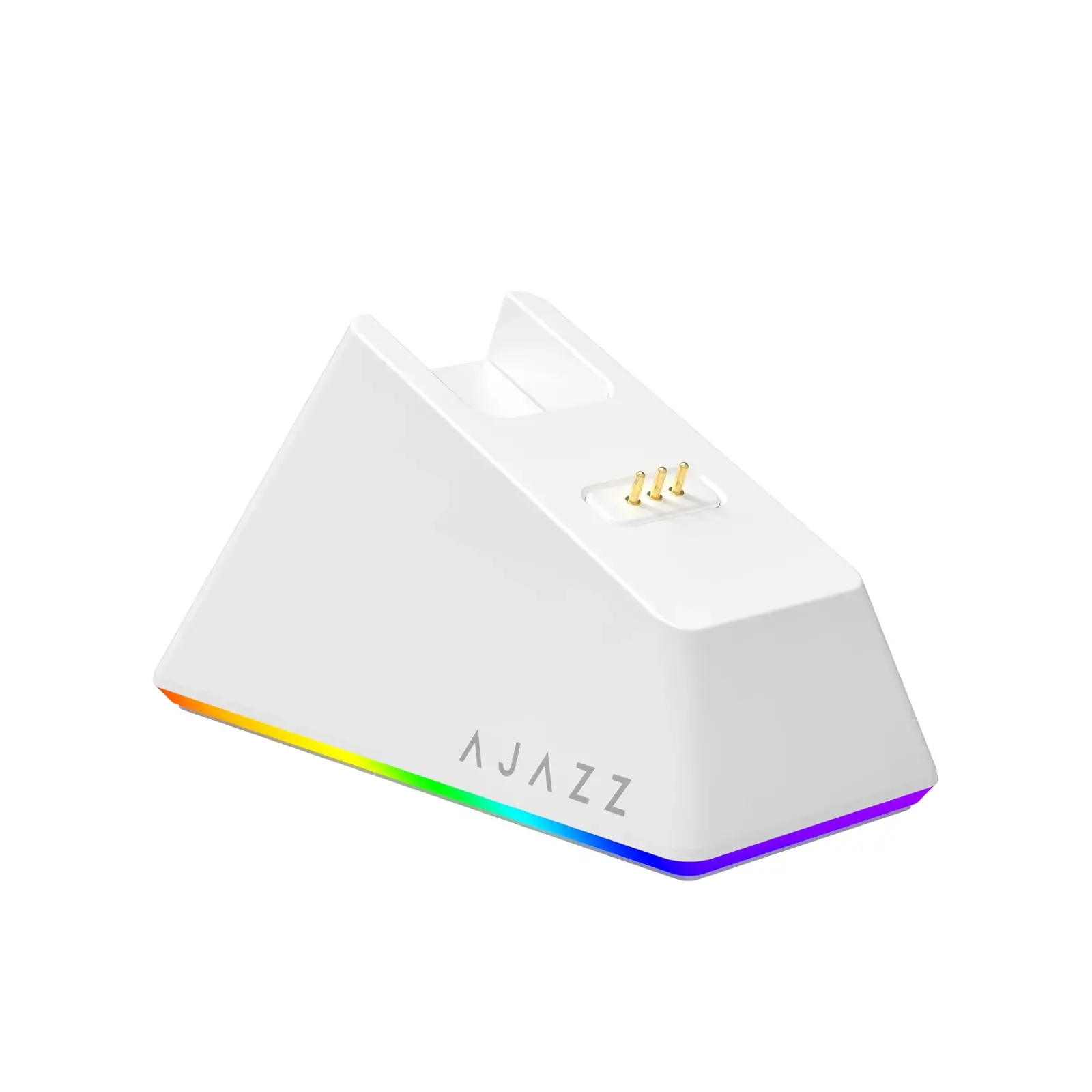 Ajazz професионална геймърска мишка AJ139 V2 MC - Wireless Gaming Mouse - 1K, Magnetic Charging Dock, White - image 6