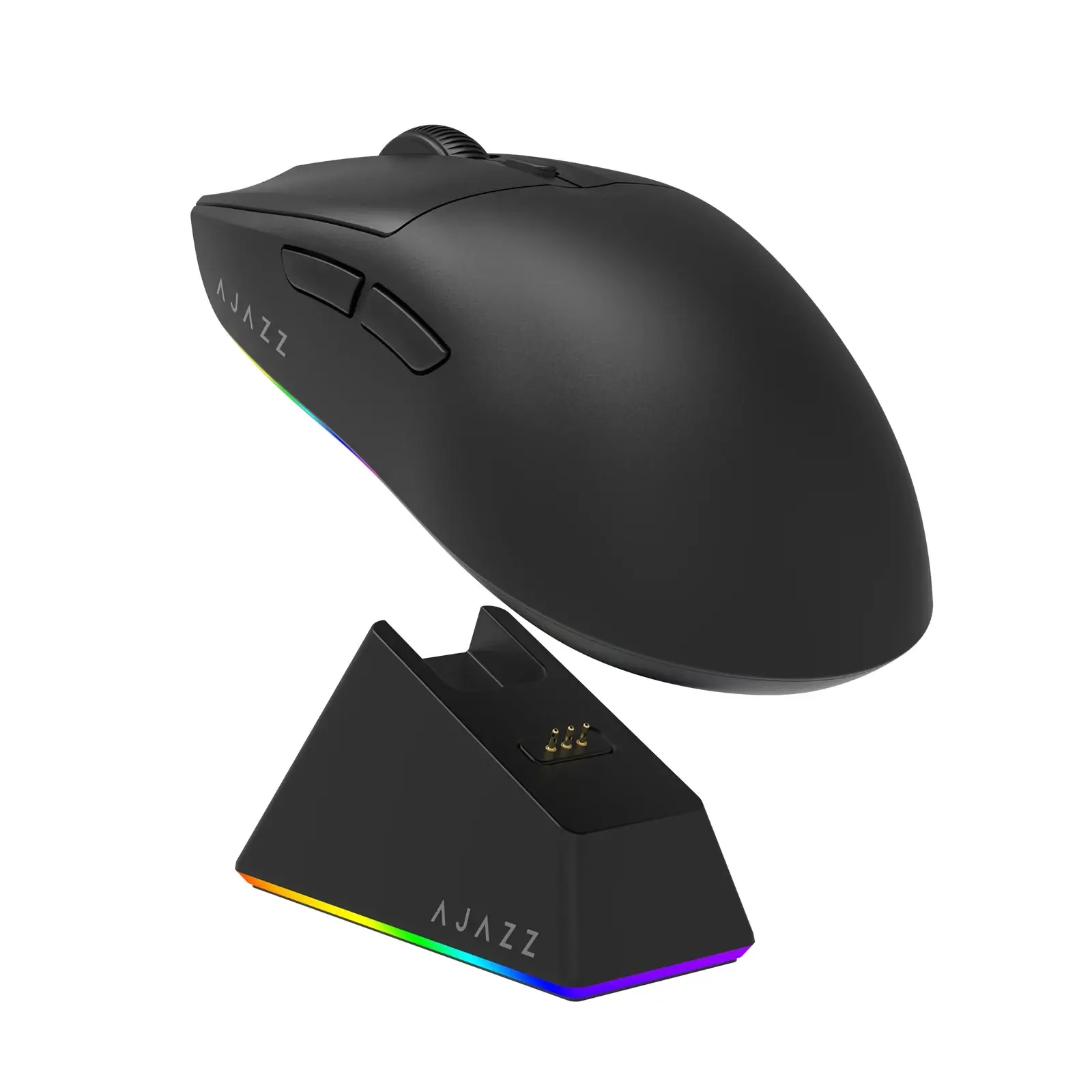 Mouse profesional de gaming Ajazz AJ139 V2 MC - Wireless Gaming Mouse - 1K, Stație de încărcare magnetică, Negru - image 3