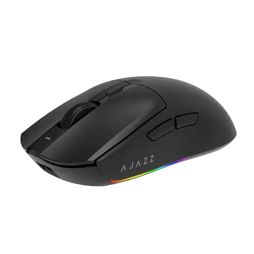 Ajazz професионална геймърска мишка AJ139 V2 MC - Wireless Gaming Mouse - 1K, Magnetic Charging Dock, Black - image 4