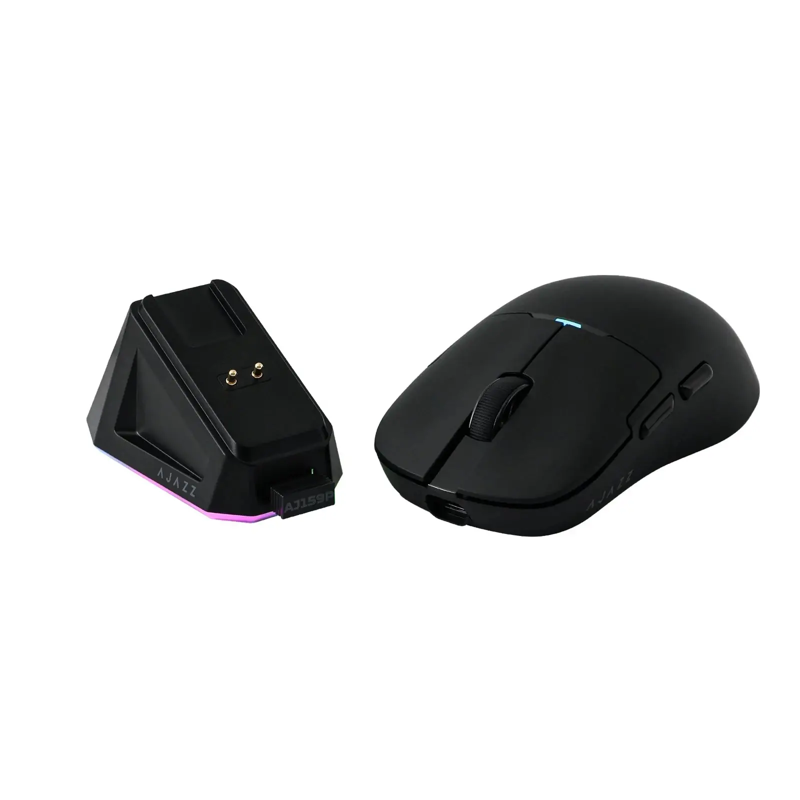 Ajazz επαγγελματικό gaming ποντίκι AJ159P MC - Ασύρματο Gaming Ποντίκι - 1K, Μαγνητική βάση φόρτισης, μαύρο - image 4