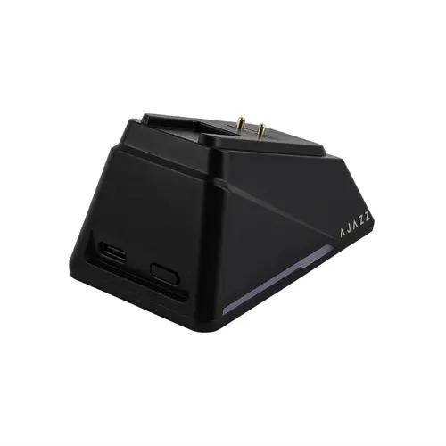Ajazz професионална геймърска мишка AJ159 APEX - Wireless Gaming Mouse - 8K, Magnetic Charging Dock, Black - image 4