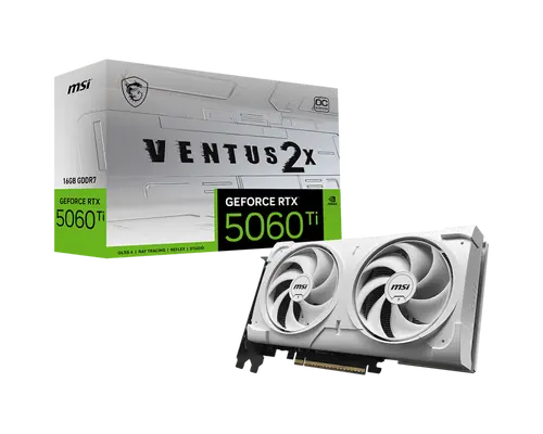 Видео карта, MSI RTX5060TI 16 VEN 2X OC WH+ - image 4