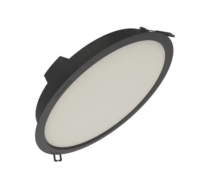 LED ΦΩΤΙΣΤΙΚΟ ΧΩΝΕΥΤΟ Р DL IP44 DN 215 30W 830 3300LM BLACK LEDVANCE